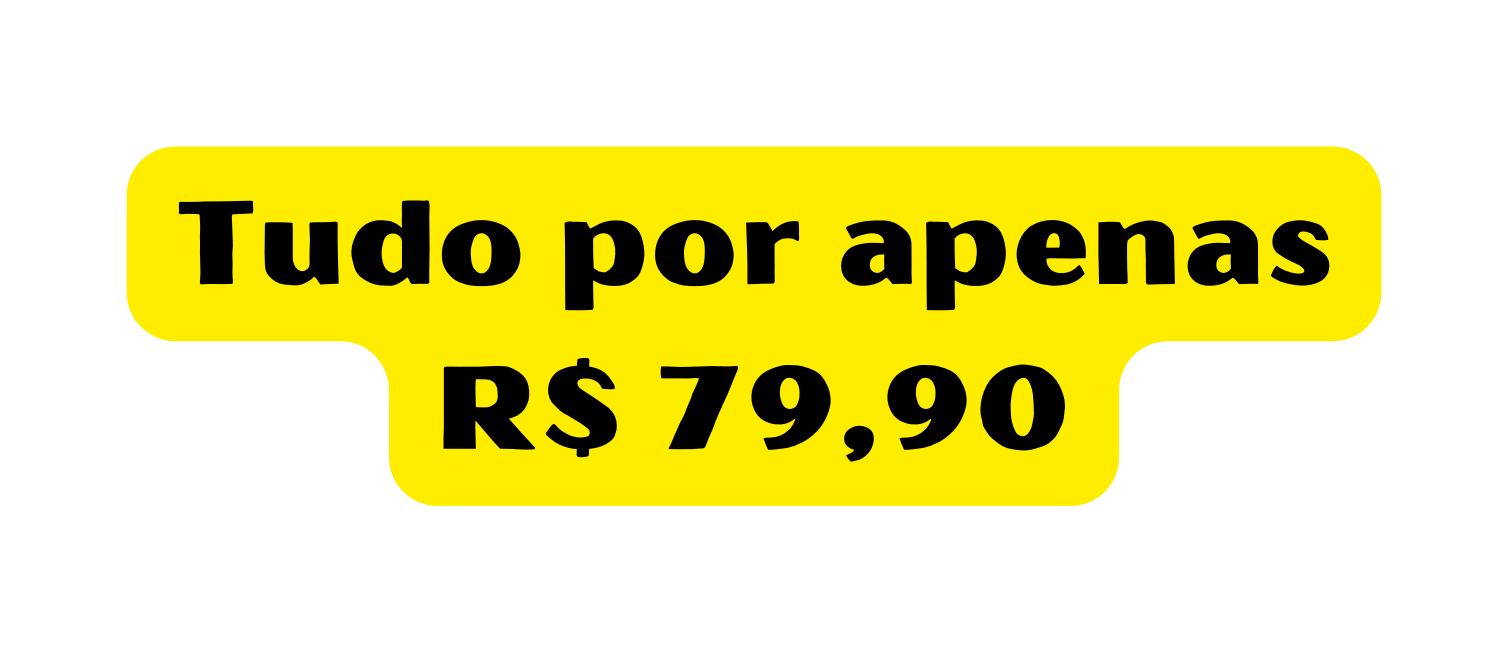 Tudo por apenas R 79 90